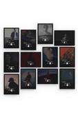 Rap Spotify 12 Parça Mdf (ahşap) Tablo Ofis Boyu - 2