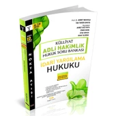 KÜLLİYAT İdari Yargılama Hukuku Soru Bankası Adli Hakimlik 2021 - 1