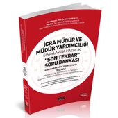 İcra Müdür ve Müdür Yardımcılığı Son Tekrar Soru Bankası Savaş Yayınları Ekim 2024 - 1