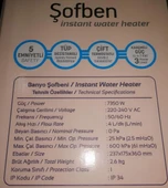 ihlas Aura Basic Yeni Model 105A6..7350w Tek Şofben - 3