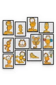 Garfield 12 Parça Mdf (ahşap) Tablo Ofis Boyu - 2