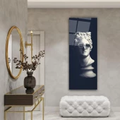 Heykel Desen Cam Tablo | Hediyelik, Dekoratif, Ofis, Mutfak - 5