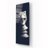 Heykel Desen Cam Tablo | Hediyelik, Dekoratif, Ofis, Mutfak - 4