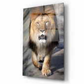 Aslan Cam Tablo | Hediyelik, Dekoratif, Ofis, Mutfak - 2