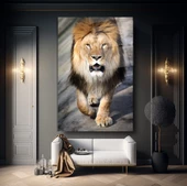 Aslan Cam Tablo | Hediyelik, Dekoratif, Ofis, Mutfak - 6