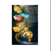 Gold Fil Cam Tablo | Hediyelik, Dekoratif, Ofis, Mutfak - 3