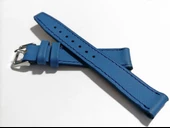 Fado  &Her Saate Uyumlu greyzi  Hakiki Deri Saat Kordonu 18   mm  (143)  Mavi thumbnail 1