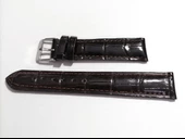 Fado  &Her Saate Uyumlu  Hakiki Deri Saat Kordonu 18   mm  (140) Koyu   kahverengi thumbnail 2