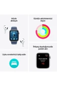 Apple Watch Se  Gen 2 (40 mm)  Midnight  Al Ink  SL Akıllı Saat (Apple Türkiye Garantili) - 3