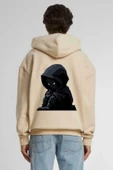 Unisex Baskılı Kapşonlu 3 İplik Hoodie Sweathirt  fm1.56BJA - 1