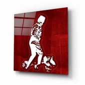 Atatürk Cam Tablo | Hediyelik, Dekoratif, Ofis, Mutfak thumbnail 2