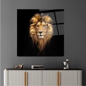 Aslan Cam Tablo | Hediyelik, Dekoratif, Ofis, Mutfak - 7