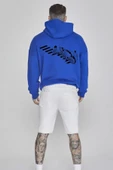 Unisex Baskılı Kapşonlu 3 İplik Hoodie Sweathirt  fm1.54MA - 1