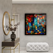 Vitray Cam Tablo | Hediyelik, Dekoratif, Ofis, Mutfak thumbnail 6
