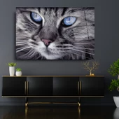 Kedi Cam Tablo | Hediyelik, Dekoratif, Ofis, Mutfak - 6