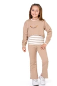 Kız Çocuk 3'lü Takım (Pantolon+Bluz+T-shirt) 12125 thumbnail 6