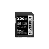 256GB Lexar LSDSIPL256G-BNNNG Professıonal Sılver Plus Sdxc Uhs-I Cards Up To 205MB/S Read 150MB/S Wrıte C10 V30 U3 - 1