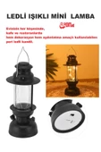 Led Mini Lamba Parti , Ev, Bahçe, Restorantlarda Hem Dekorasyon Hem Aydınlatma Fener Kamp Retro Tarz - 1