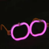 Nessiworld   Glow Stick Elma Gözlük - Glow Partisi Gözlüğü - Glow Stick Gözlük 12 Adet - 1