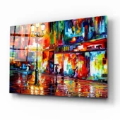 Yağlı Boya Cam Tablo | Hediyelik, Dekoratif, Ofis, Mutfak - 2