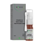 VeNatura Vitamin D3 400 IU Sprey Takviye Edici Gıda 20ml - 1