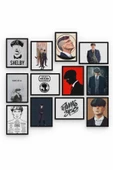 Thomas Shelby 12 Parça Ahşap Mdf Tablo Zlltb398 - 2