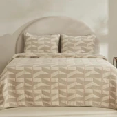 Karaca Home Estella Gri Çift Kişilik Yatak Örtüsü - 1