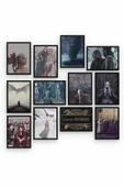 Game Of Thrones 12 Parça Ahşap Mdf Tablo Zlltb424 thumbnail 2