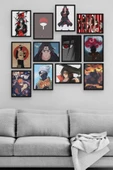 Itachi Uchiha 12 Parça Ahşap Mdf Tablo Zlltb379 - 1