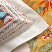 Karaca Home Lumire Fuşya %100 Pamuk Çift Kişilik Nevresim Takımı - 6