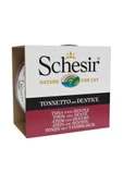Schesir Ton ve Sinarit Balıklı Jölel 85g Kedi Konservesi Skt: 03/2027 - 1