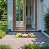 Periboia Sevimli Hayvan Tasarımlı Kapı Paspası thumbnail 3