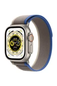 Apple Watch Ultra  (49 mm)  Titanium Blue/Gray Trail Loop M/L Akıllı Saat (Apple Türkiye Garantili) - 2
