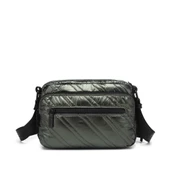 21K Barcelona Parlak Kumaş Askılı Kadın Postacı Çantası 3256 thumbnail 4