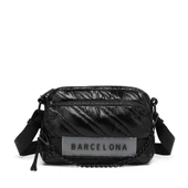 21K Barcelona Parlak Kumaş Askılı Kadın Postacı Çantası 3256 thumbnail 10