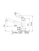 Armatür Orbit Doccia Bianco - 2