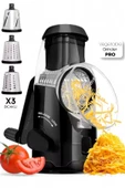 Tilbe Home Vegetable Grinder Pro Dilimleyici Öğütücü 3 Çelik Bıçaklı Kollu Rende Sebze Doğrayıcı Mutfak Robotu - 1