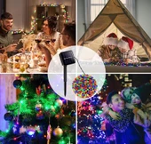 11m 100 Led RGB SOLAR thumbnail 2