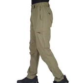 Taktikal Outdoor Pantolon - Su İtici Kumaş - Kargo Cepli - Betula - Haki - 2