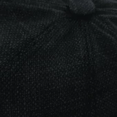 İskoç Stil Kasket Siyah thumbnail 2