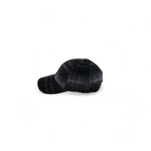 İskoç Tartan Desen Şapka Siyah - 1