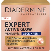 Diadermine Expert Active Glow Kırışıklık Karşıtı Gece Kremi 50 ml - 1