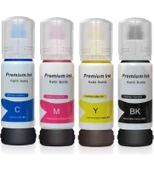 Epson 103 Uyumlu 4 Renk Muadil Mürekkep Takımı - L3110/L3111/L3150/L3151/L4150/L6190/L6160/L4160 - 1