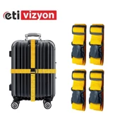 Etivizyon valiz kemeri 4 adet - 3