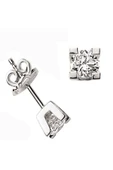 Cigold 14 Ayar  Pırlanta Küpe OA-EAR00000718875 - 1