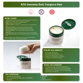 CELLEANSER Centella Asiatica Içeren %100 Pamuktan Yapılmış Nemlendirici Temizleme Pedi Therapy Toner Pad - 4