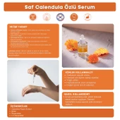 CELLEANSER Calendula Içeren Sivilce ve Akne Karşıtı, Besleyici, Yatıştırıcı, Antioksidan Yüz Serumu - 3