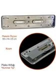 Hummer Plakalık Plastik Krom kaplı 1 Adet thumbnail 5