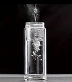 Çift Katlı Cam Bitki Çayı Ihlamur Demliği Filtre Kahve Demliği French Press - 3