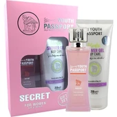 Youth Passport Secret Kadın Parfüm 75ml Edp Set - 1